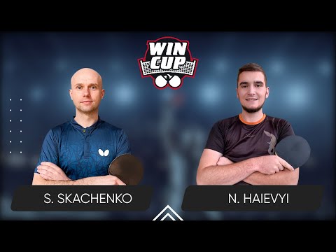 00:15 Serhii Skachenko - Nazarii Haievyi West 6 WIN CUP 26.06.2024 | Table Tennis WINCUP