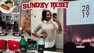 VLOGMAS: SUNDAY RESET ROUTINE | deep cleaning, 2819 Church + Cook with me