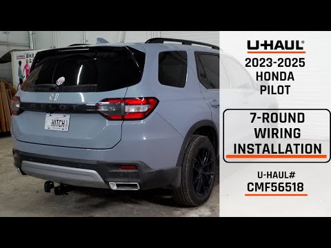 2023-2025 Honda Pilot | U-Haul 7-Round Trailer Wiring Installation | CMF56518