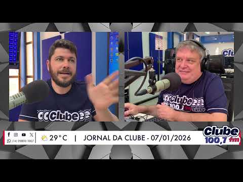 Jornal da Clube - 07/01/2026 - Edição do Almoço