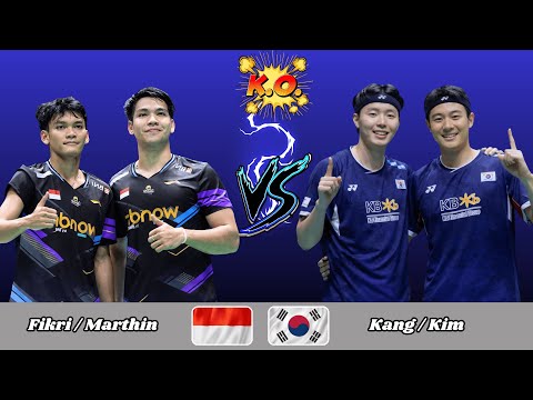Men’s Doubles | Fikri / Marthin (INA) vs Kang / Kim (KOR) | Badminton 2026