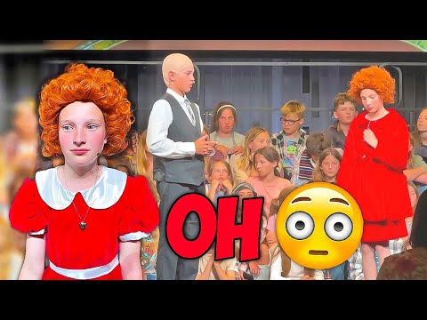 She Got The MAIN ANNIE ACTING ROLE At School and It DID’NT Go As Expected… 🫢