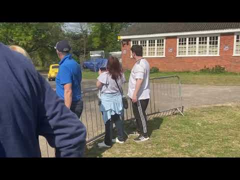 Brooklands Auto Italia Test Hill 2022 Yellow Fiat 500 wrong turn