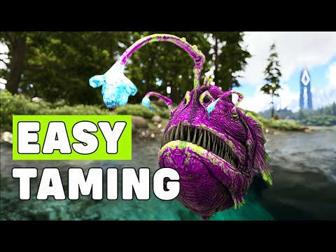 How to Tame an Angler Fish - Ark Survival Evolved.