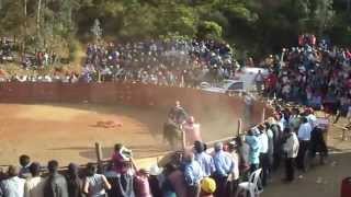 preview picture of video 'FIESTA PATRONAL 2013 En Lucma Gran Chimu CORRIDA DE TOROS'