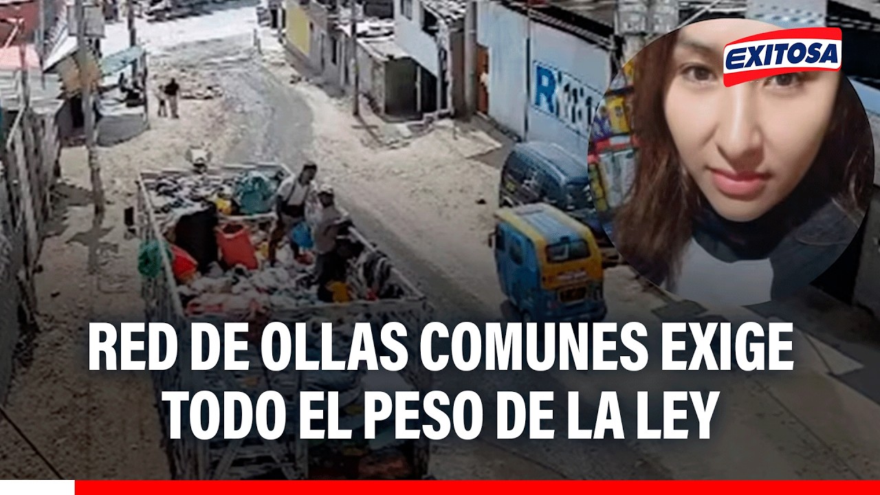 🔴🔵 Tras el crimen de dirigente de Olla Común de SJM, red exige que se aplique todo el peso de la ley