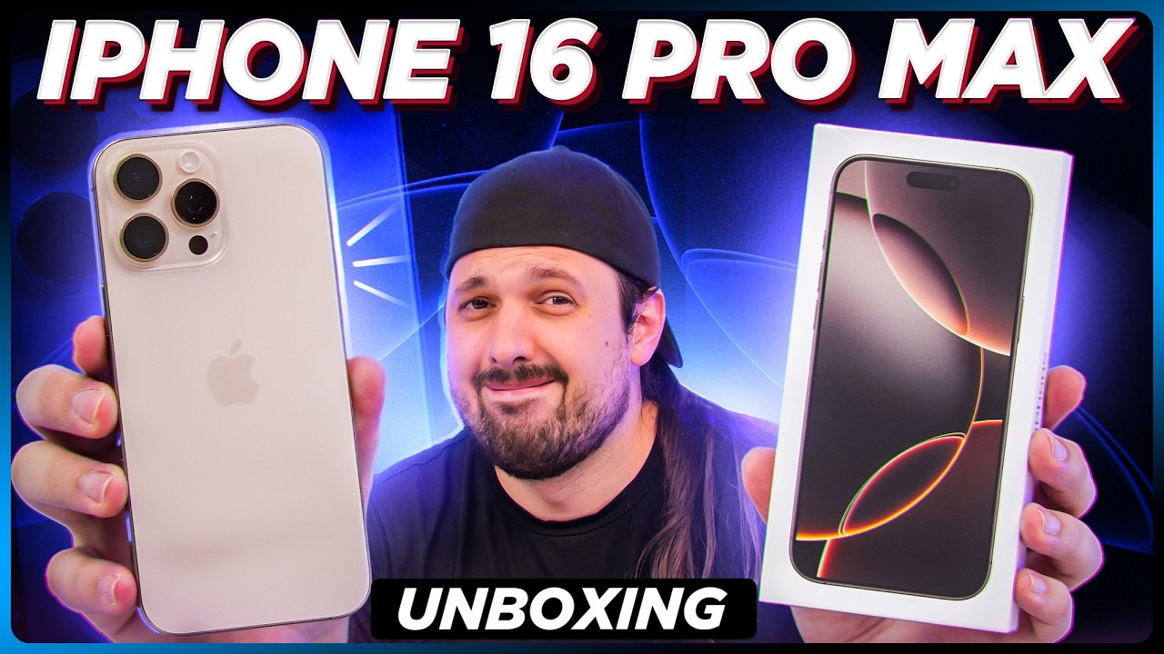 iPhone 16 Pro Max: Unboxing!