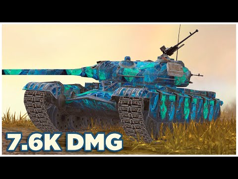 50TP prototyp • 7.6K DMG • 6 KILLS • WoT Blitz