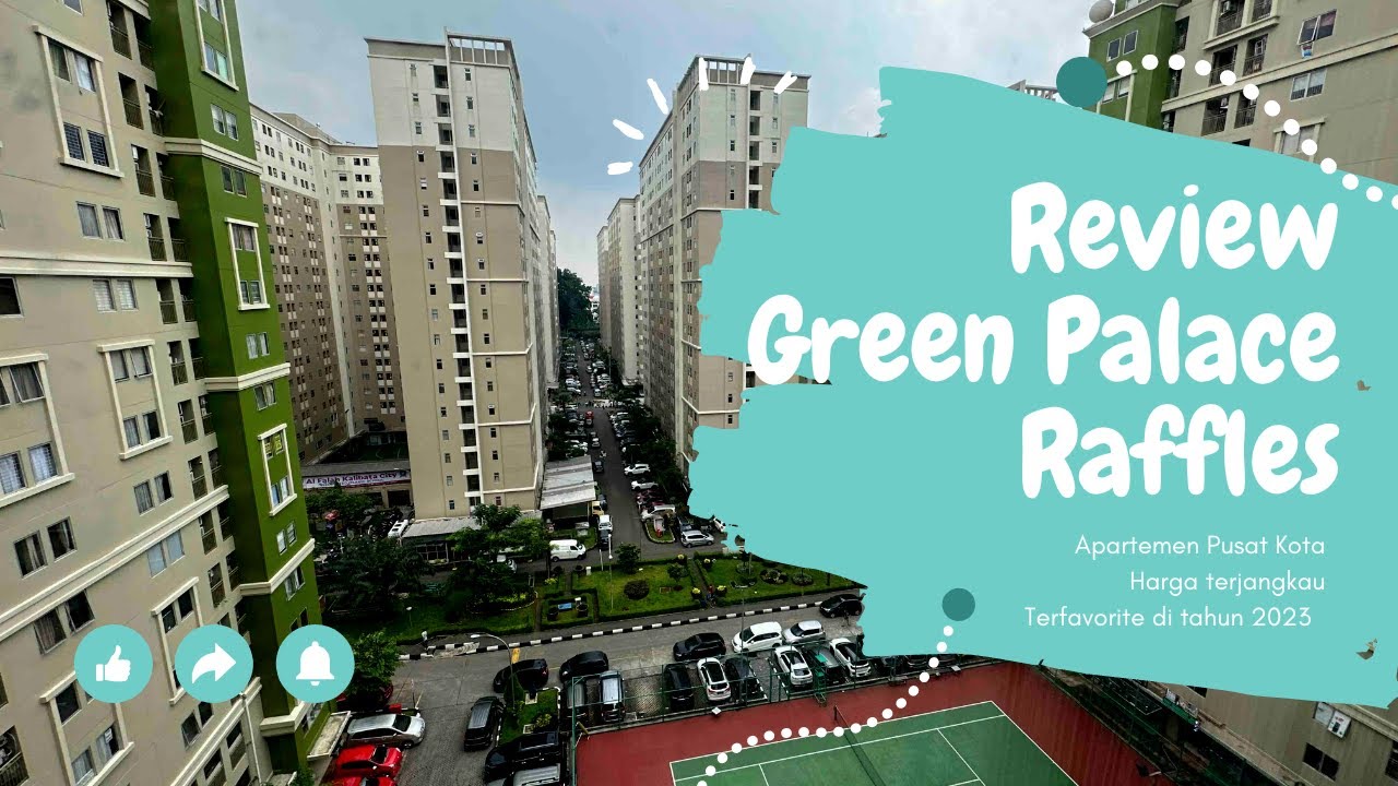 Apartemen Kalibata Green Palace 3BR Tower Raffless SemiFurnish