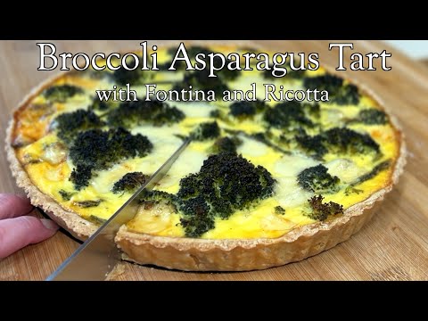 Asparagas Tart Elegant and Easy!