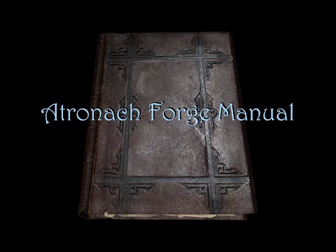 Skyrim Lore Book: Atronach Forge Manual