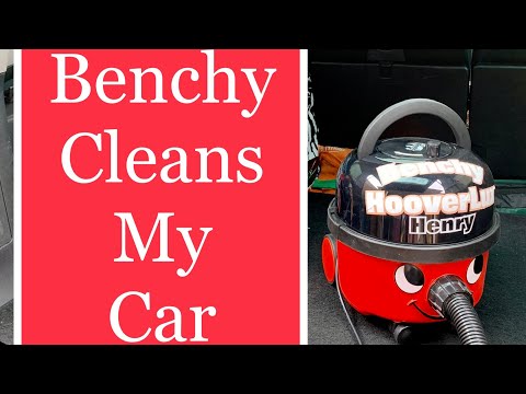 Numatic Henry Benchy Cleans My Citroen C4 Grand Picasso