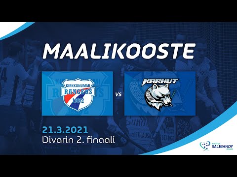 Maalikooste, 2. divarifinaali Rangers - Karhut 4 - 3