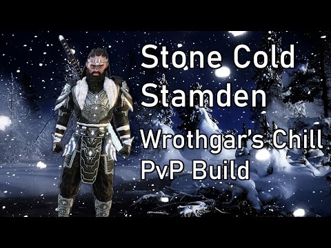 Stone Cold Stamina Warden PvP Build - ESO Ascending Tide 2h/Resto