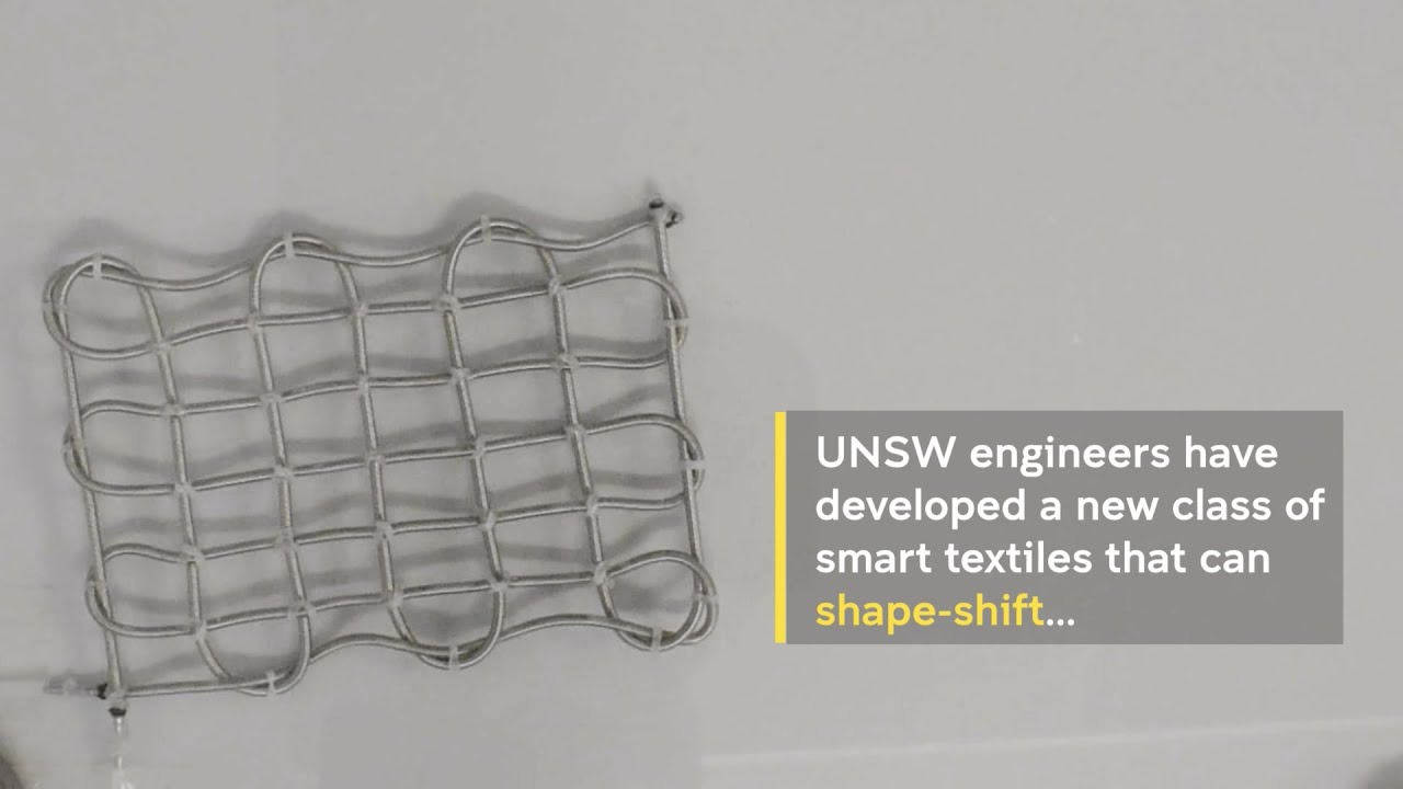 New shape-shifting material created that can move like a robot