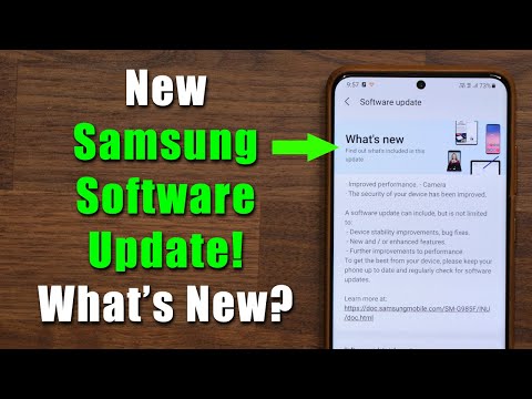 New Samsung Software Update - What's New? (ONE UI 3.0 Only)