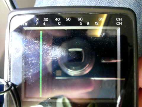 [HRV 33] TV-DX 04.08.2010 - RAI-Tre on UHF in aircraft above North Italy