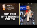 Sunny Deol Awarded NDTV's 'Entertainer Of The Year' | NDTV Indian Of The Year Awards