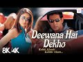 Deewana Hai Dekho 8K 4K Music Video Kareena Kapoor Hrithik Roshan K3G Alka Yagnik Sonu N