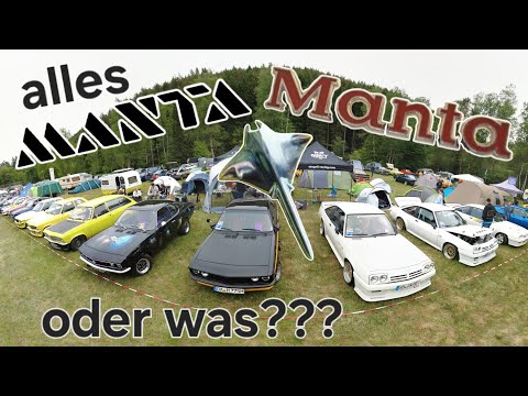 Mantatreffen Pfalz 2025 - mehr geht nicht! Mantateam Kaiserslautern #manta #diy #tuning #automobile