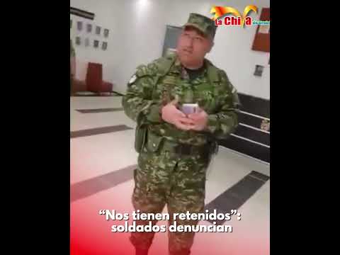 “Nos tienen retenidos”: soldados denuncian situación en batallón de Tibú.