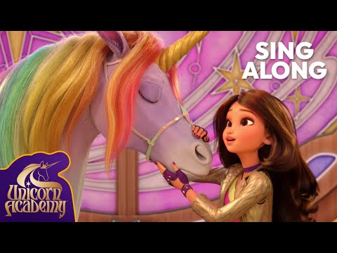 Follow Your Heart SING ALONG! | Unicorn Academy Theme Song | Songs for Kids