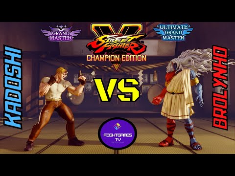 SFV CE 💥 Brolynho (Gill) X Kadoshi (Cody) 💥スト5💥SFV ✨FIGHTGAMESTV ✨