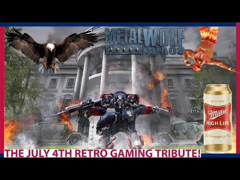 The MOST AMERICAN GAME EVER! Metal Wolf Chaos! Retro Gaming 4th of July Incoming on Xbox!