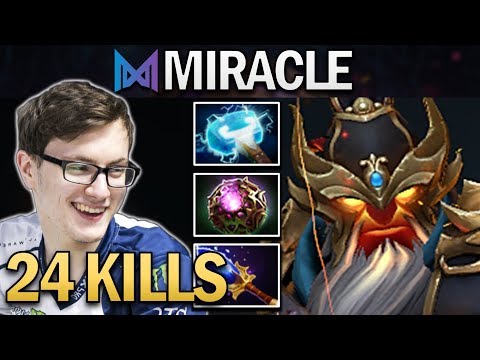 NIGMA.MIRACLE EMBER SPIRIT - 24 KILLS - DOTA 2 7.23F GAMEPLAY