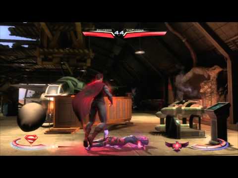 Injustice (PS3) Online Casuals (8/31/14) - Compbros (Superman) vs. VakPhoenix (Hawkgirl/Raven)