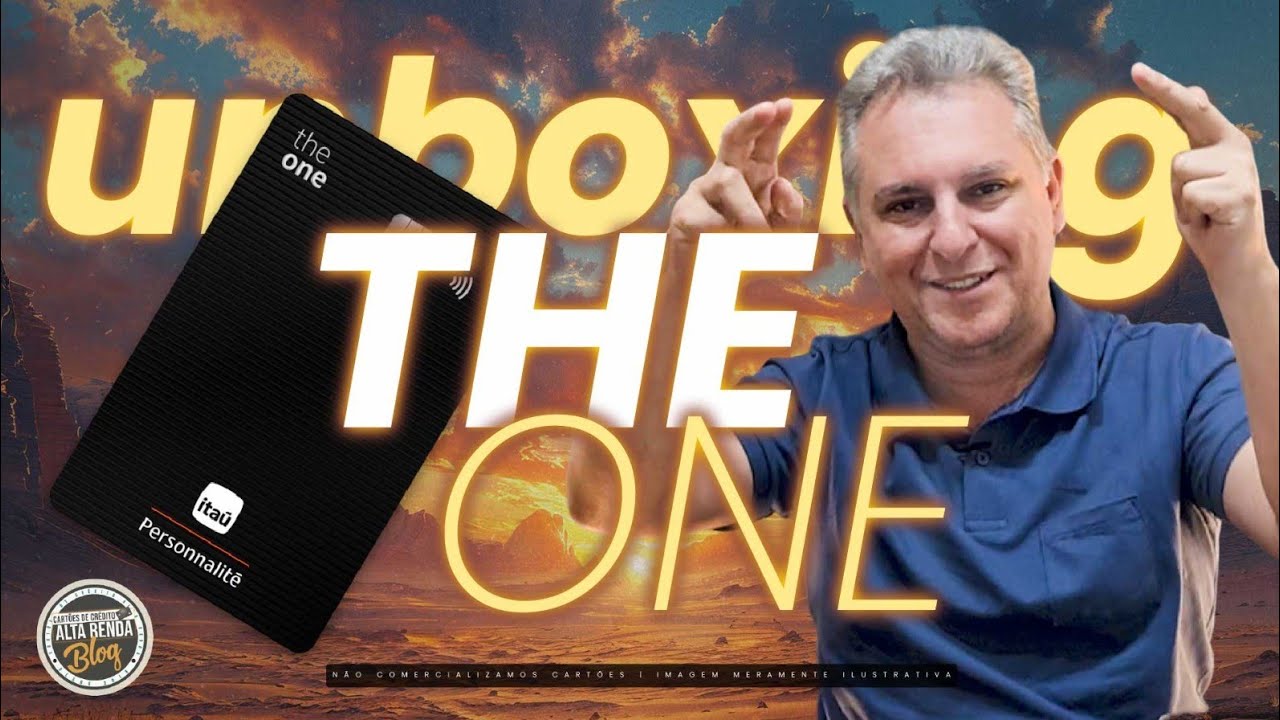💳UNBOXING DO MEU CARTÃO DE CRÉDITO THE ONE PERSONNALITÉ MASTERCARD BLACK, VEJA COMO CHEGOU O CARTÃO.