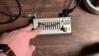 Video thumbnail for Donner EQ Seeker Ten Band Equalization Guitar Effect Pedal True Bypass, does what you’d expect and d by ITR Reviews