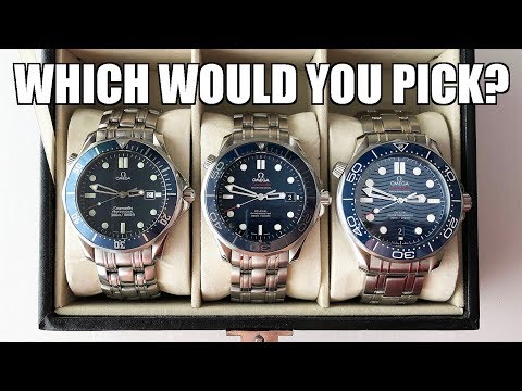 Omega Seamaster 300M Old vs New Across 3 Generations - Perth WAtch #291