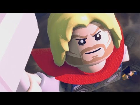 LEGO Marvel Superheroes Walkthrough Part 7 - Bifrosty Reception