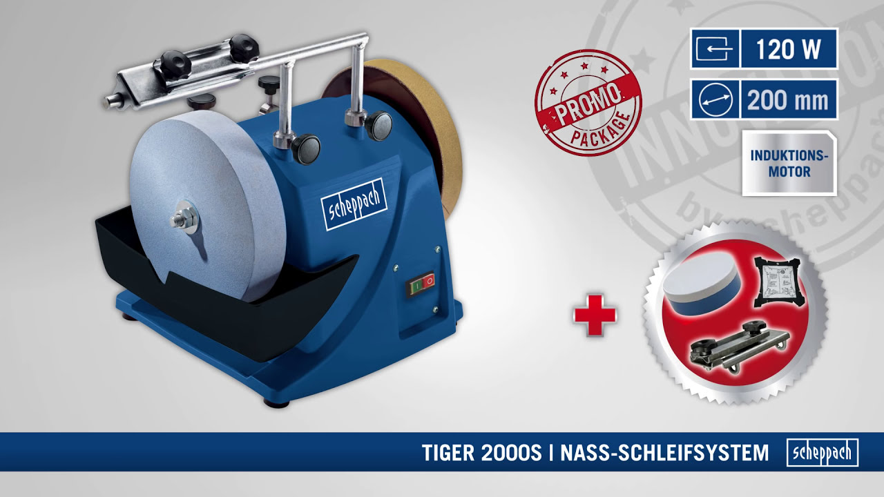 Scheppach Nassschleifer Tiger 2000S