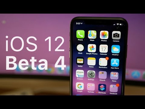 iOS 12 Beta 4 - What's New? Video