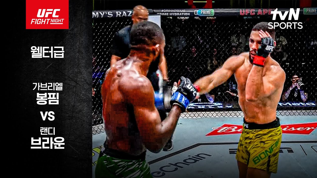 [UFC] 가브리엘 봉핌 vs 랜디 브라운