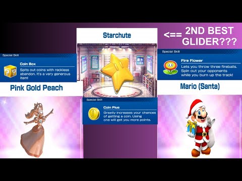 SHOWCASE - NEW SANTA MARIO & PINK GOLD PEACH - Mario Kart Winter Tour