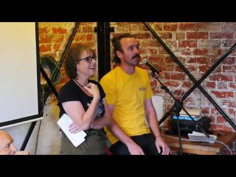 Jonny and Anna May. Our Smash Palace hosts! @ the Tuesday Club