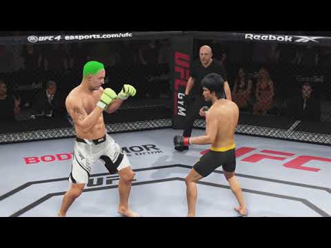 UFC4 Bruce Lee vs Broly Dragon EA Sports UFC 4