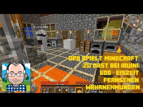 Opa spielt Minecraft 600 -- Eiszeit, Fernsehen, Wahrnehmungen