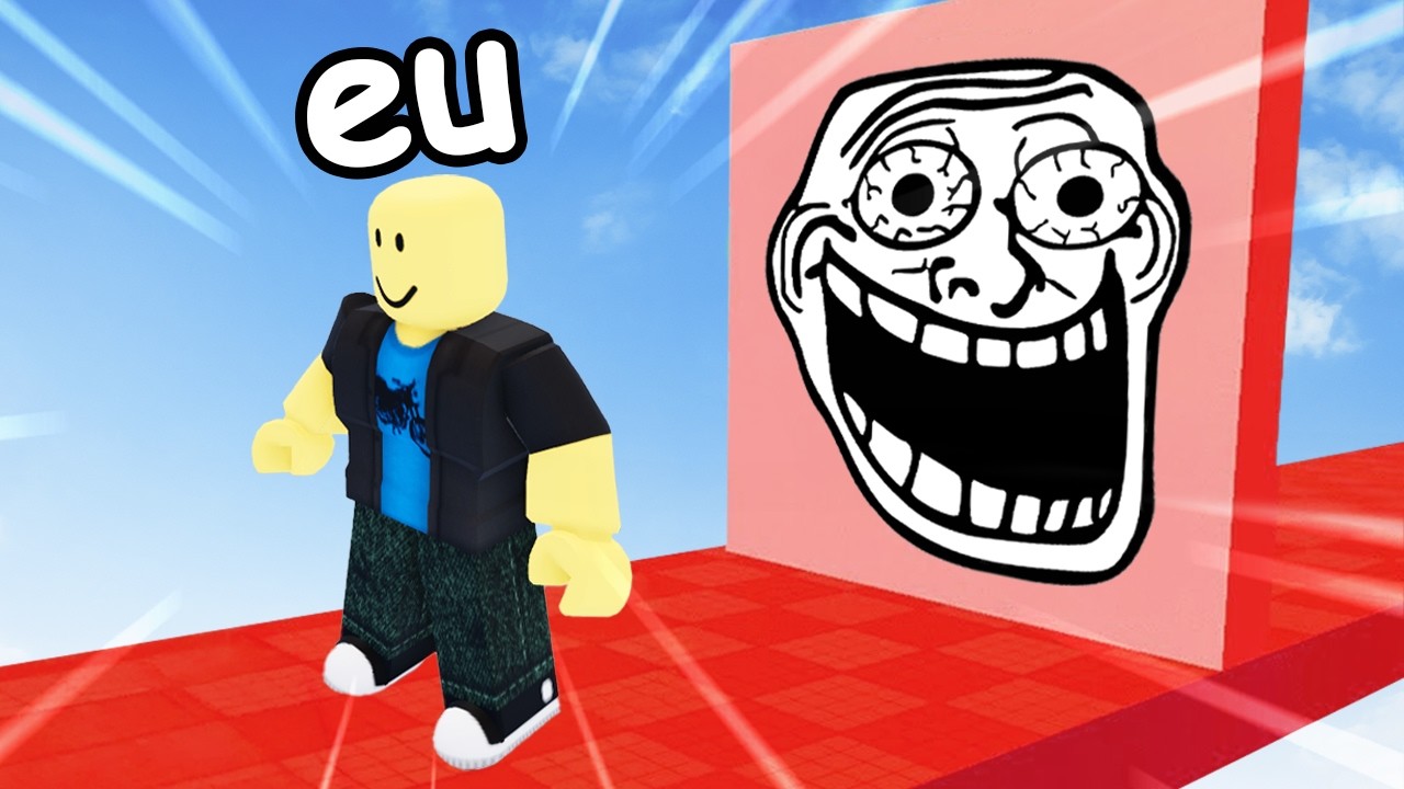 testei o jogo MAIS DIFÍCIL e troll do ROBLOX