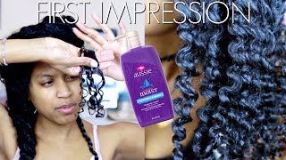 AUSSIE MEGA MOIST CONDITIONER FIRST IMPRESSION REVIEW + DEMO|Natural Curly Hair