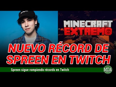MDA Noticias - SPREEN BROKE a NEW RECORD on TWITCH during the FINAL of MINECRAFT EXTREME