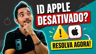 ID Apple BLOQUEADO ou DESATIVADO? VEJA COMO RESOLVER! [ATUALIZADO 2026]