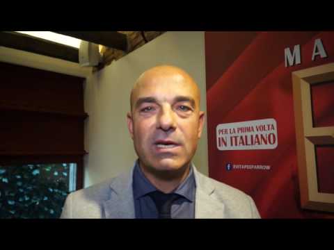 MASSIMO ROMEO PIPARO: "VI RACCONTO LA MIA NUOVA "EVITA"" - MILANO, 8.11.2016