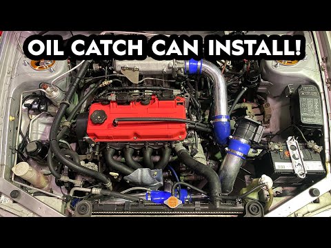 BUDGET EVO OIL CATCH CAN INSTALL (SOHC 4G93 TURBO)