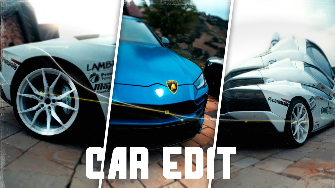 3 EFEITOS RÁPIDOS E FÁCEIS PARA EDIÇÃO DE CARRO!