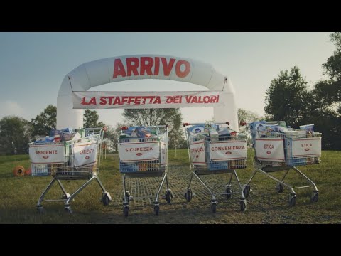 La staffetta dei valori Coop - Una buona spesa può cambiare il mondo - Spot TV