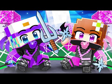 We Became BABY NINJAS in Minecraft!